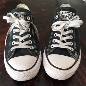 Black Converse Low Top Sneakers